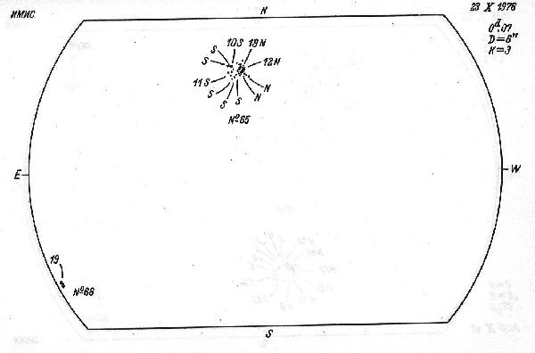 Magnetic observation is not available