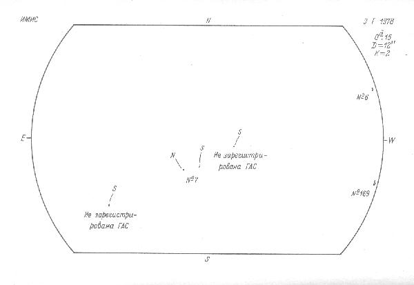 Magnetic observation is not available