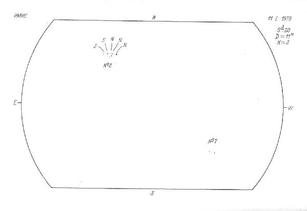 Magnetic observation is not available