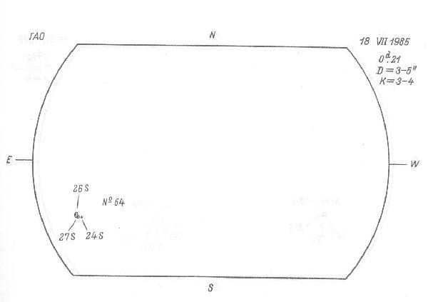 Magnetic observation is not available