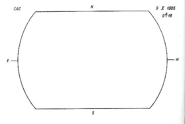 Magnetic observation is not available