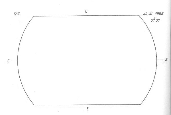 Magnetic observation is not available