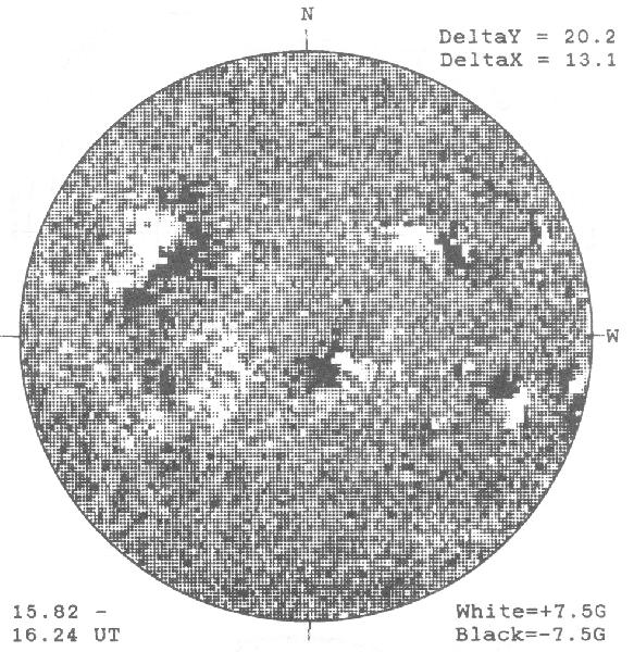 Magnetic observation is not available