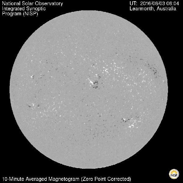 Magnetic observation is not available