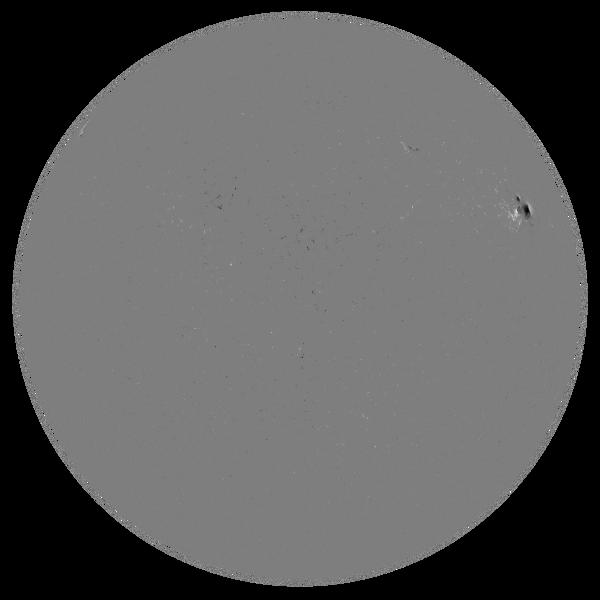 Magnetic observation is not available