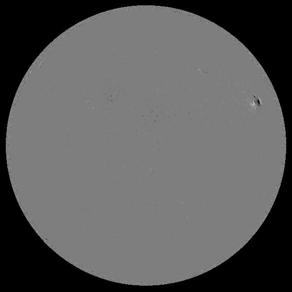 Magnetic observation is not available