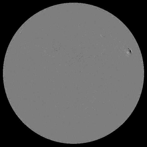 Magnetic observation is not available