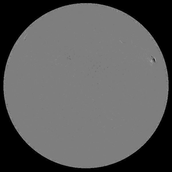 Magnetic observation is not available