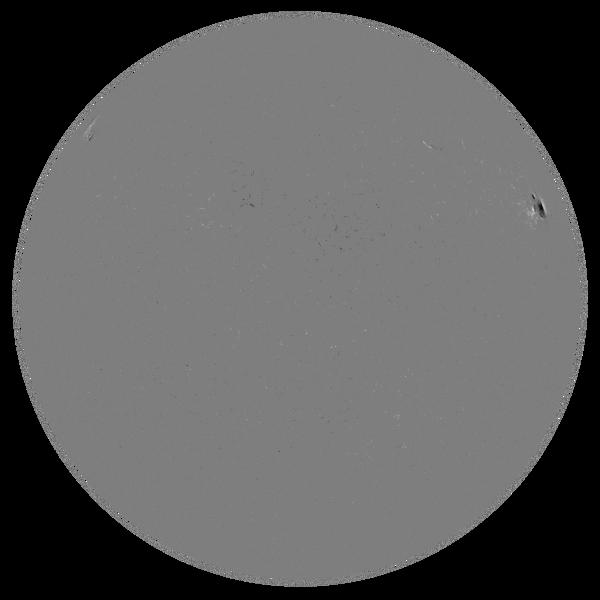 Magnetic observation is not available