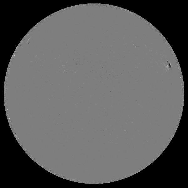 Magnetic observation is not available