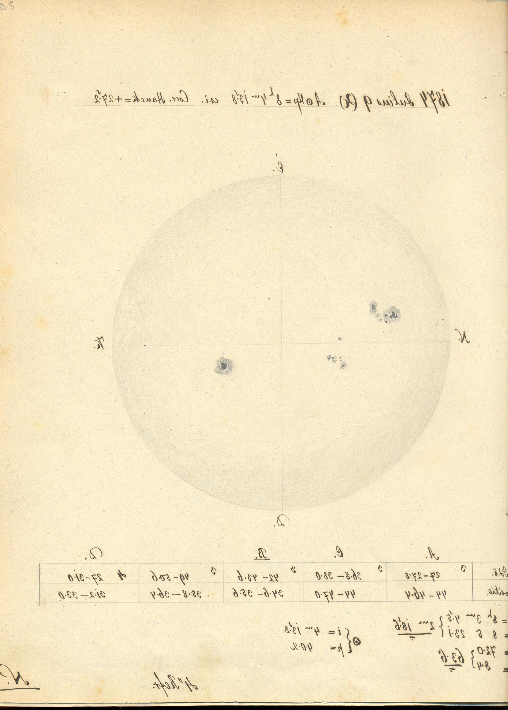 Solar drawing is not available