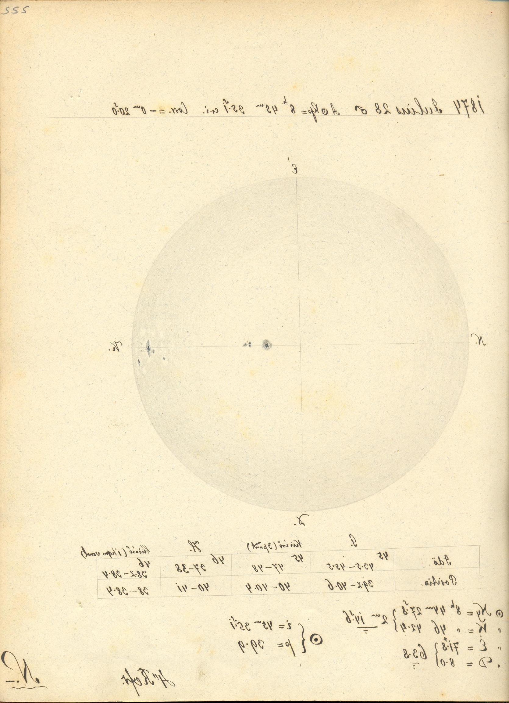 Solar drawing is not available