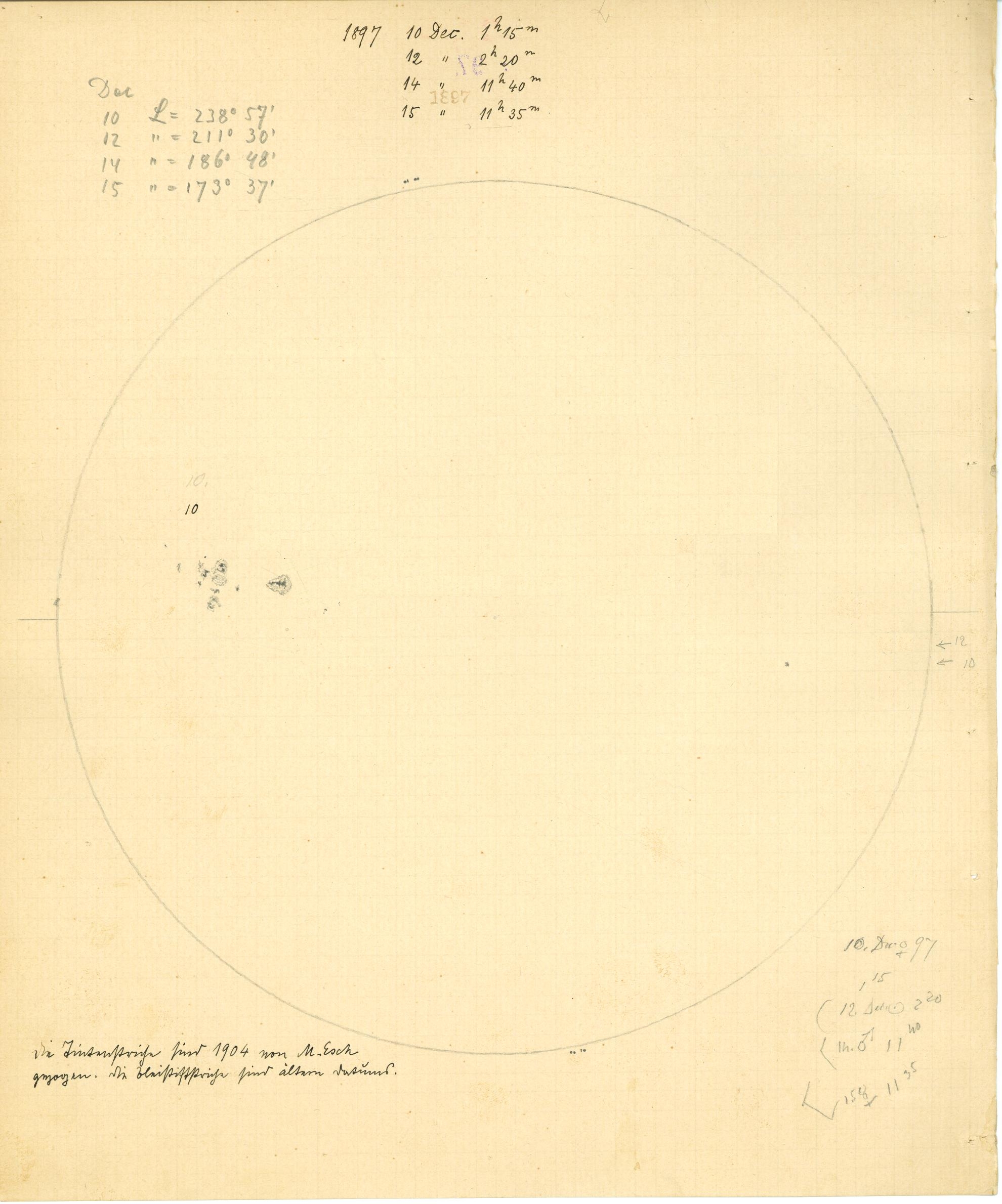 Solar drawing is not available