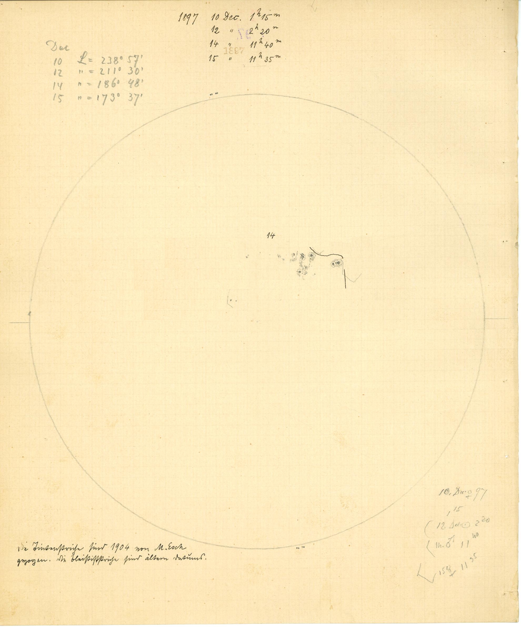 Solar drawing is not available